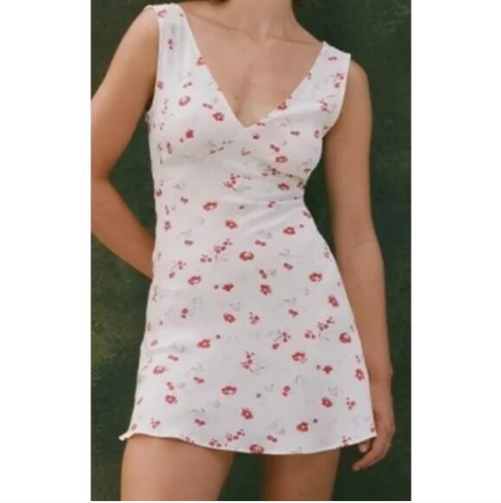 Realisation Par The Isabelli 100% Silk Floral Mini dress Size XS